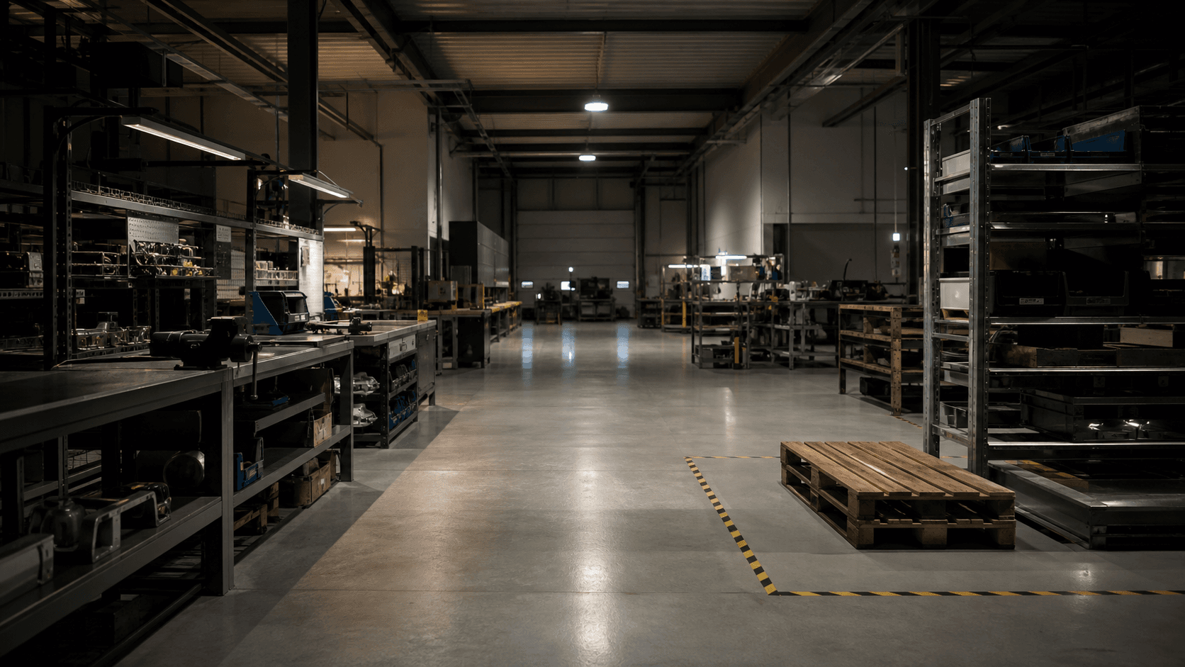 Industrial robotics workspace